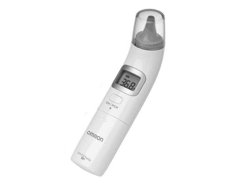 media Definitie mini Omron Thermometer - Infrarood Oorthermometer Gentle - Totale zorgwinkel