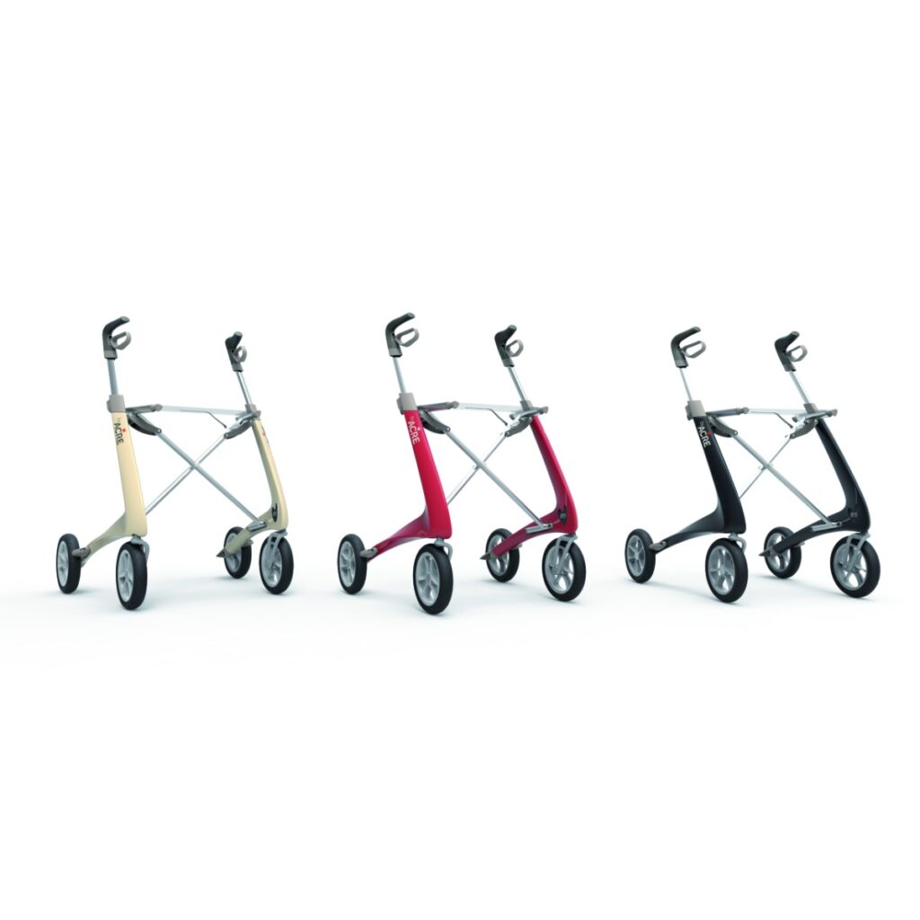 Carbon Rollator Ultraleicht Mit Lufträdern Nur 4 8 Kg byAcre Ultralight Comfort Carbon Rollator ( 4,8 KG)