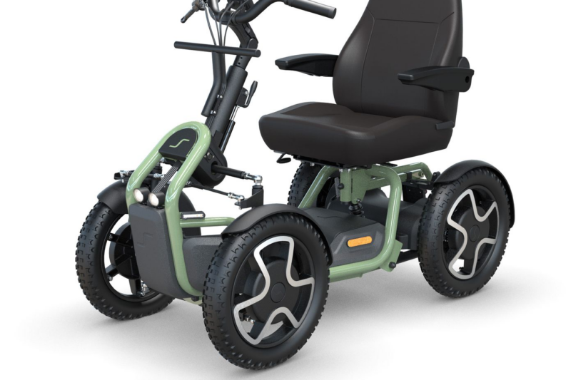 Scoozy S800 moderne scootmobiel met lithium acc