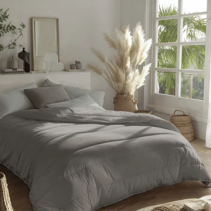 Zelesta RoyalBed Tender Grey - All Season Hoesloos Wasbaar Dekbed 140 x 200 cm