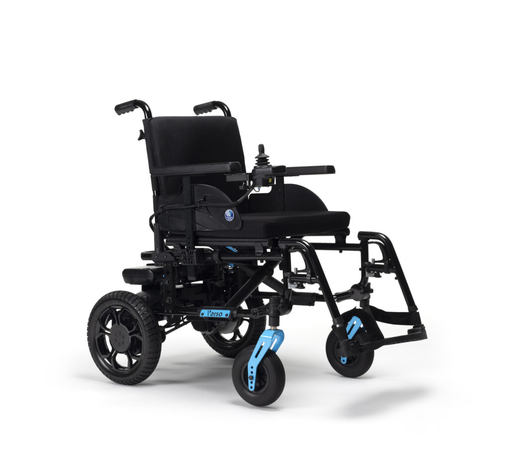opvouwbare elektrische rolstoel verso lichtgewicht
