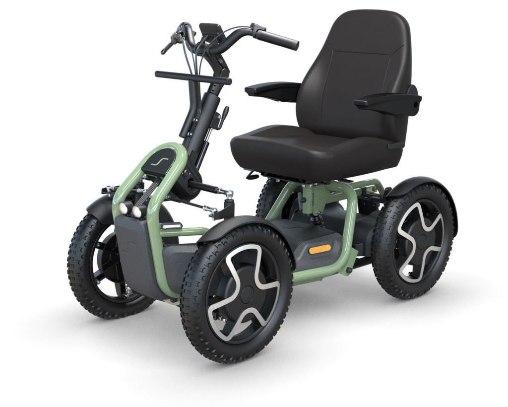 Scoozy S800 moderne scootmobiel met lithium acc