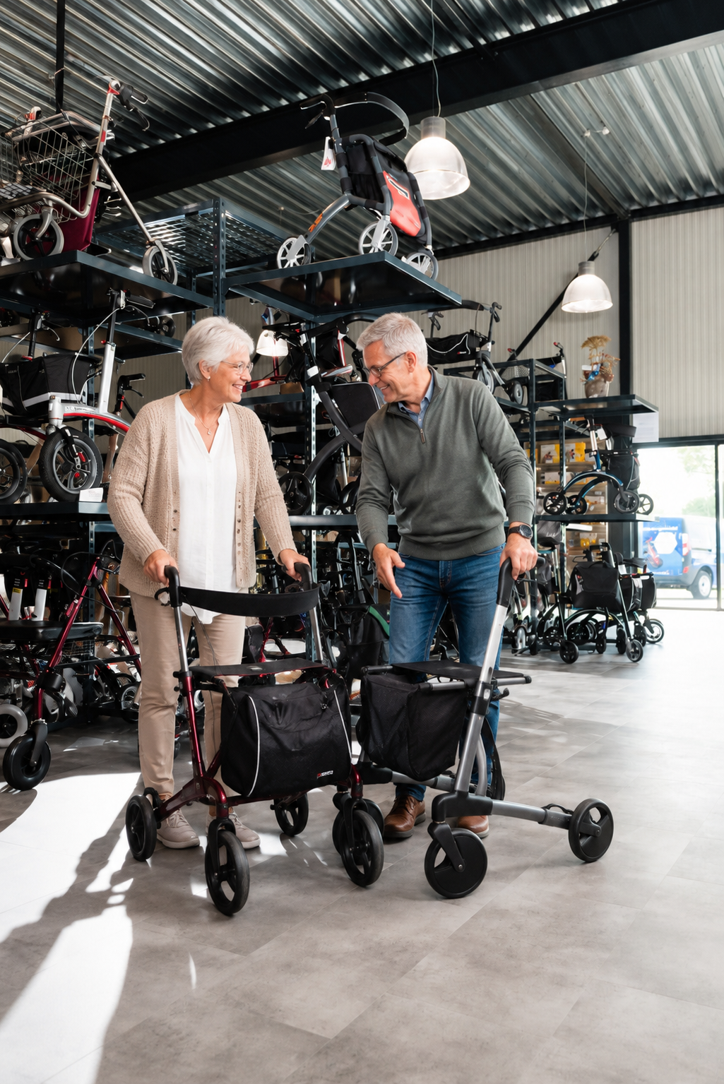 rollator kopen in een winkel